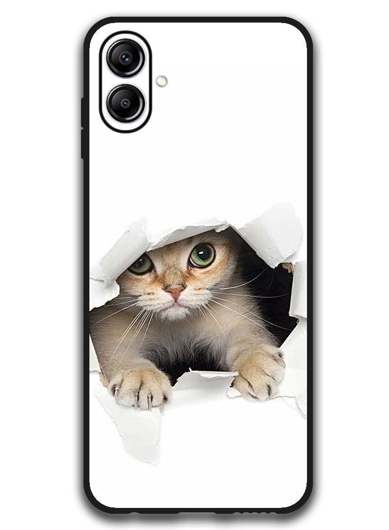 Theodor Case Compatible with Samsung Galaxy A07 6.7 Inch Protection Shockproof Bumper Cover Baby Cat - Image 1